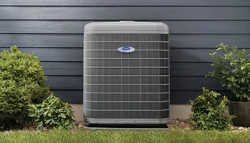 Professional installation of central AC for whole-home cooling