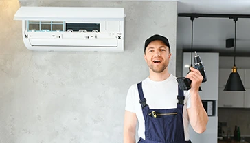Split air conditioner installation