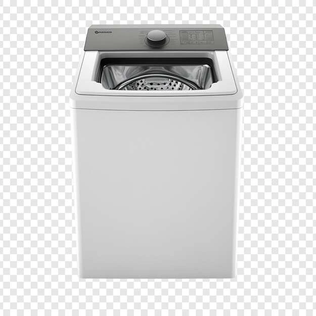 Technician installing a top loading washing machine in a modern Dubai home laundry area