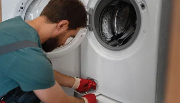 Washer water leak repair service in Dubai for all washing machine models
