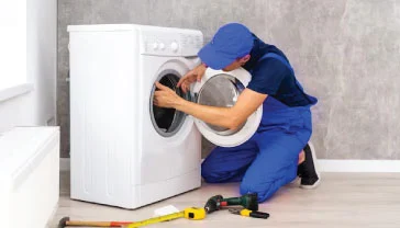 Washing machine installation service in Dubai by professional technicians