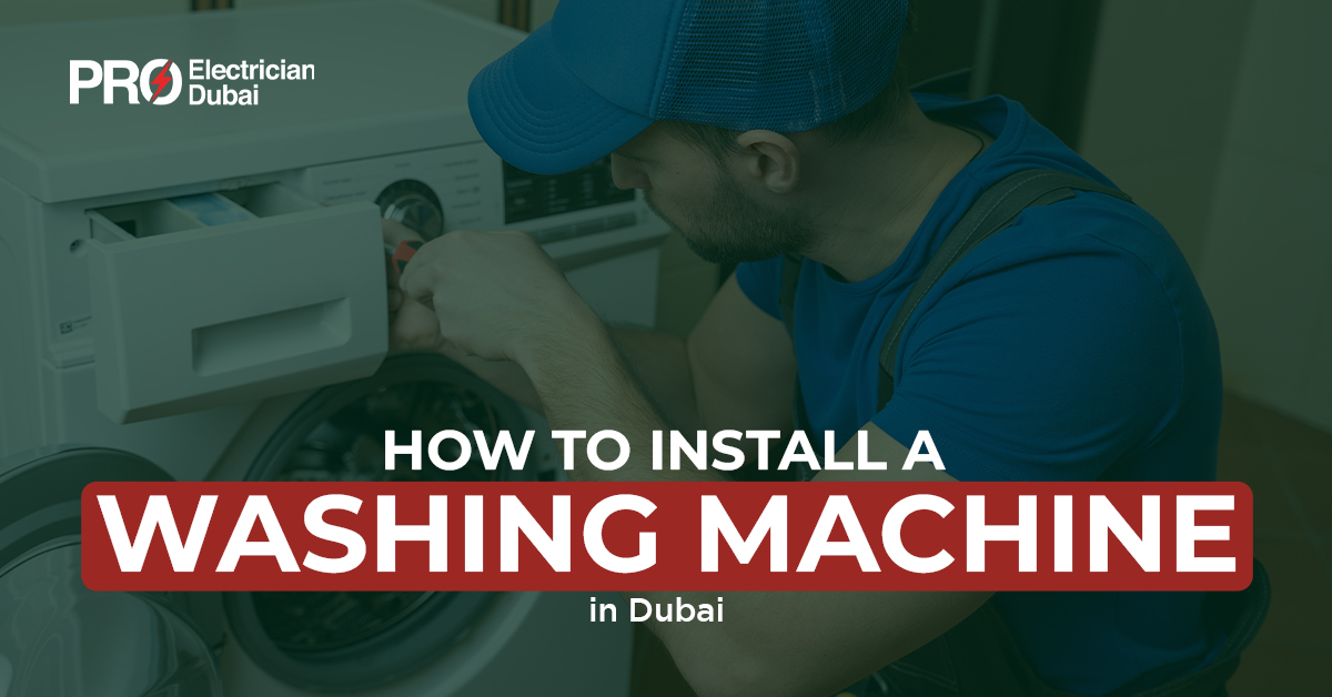 how to install a washing machine_ in dubai