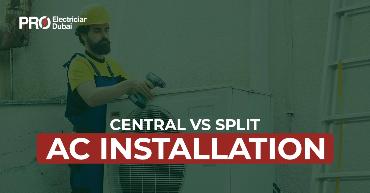 Central-vs-Split-AC-Installation